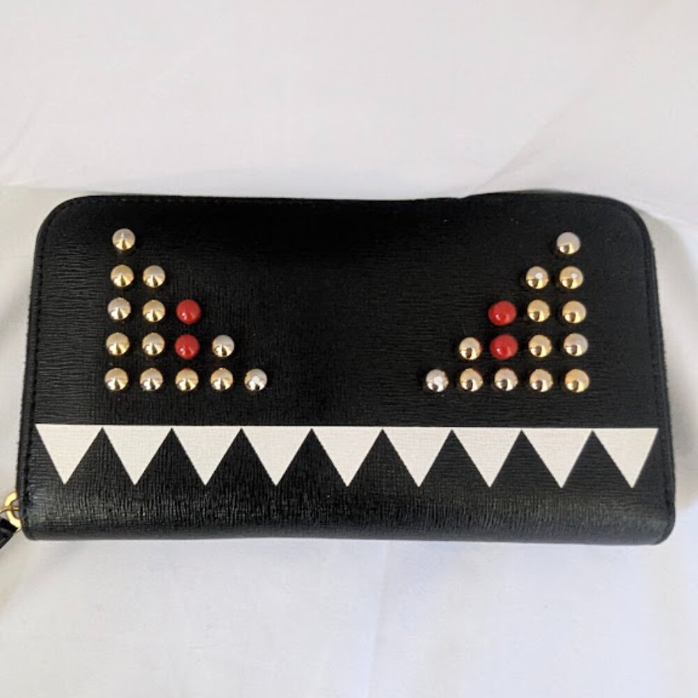Fendi Monster Collection Zippy Wallet - Picture 2 of 11